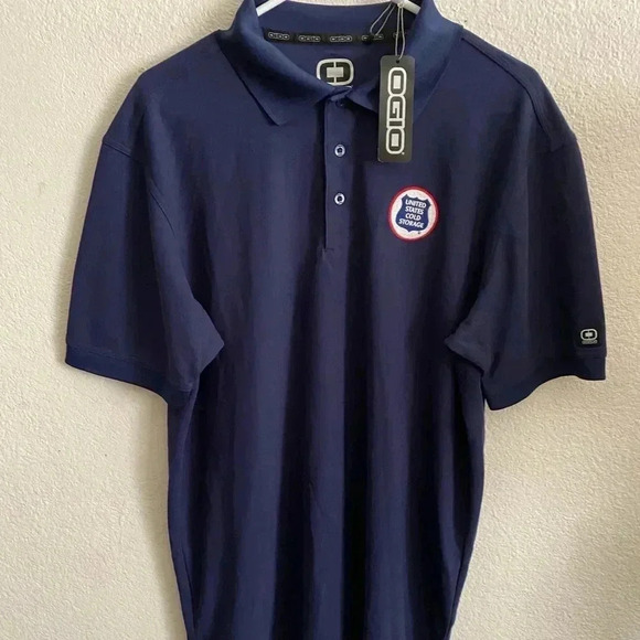 💥🆕 OGIO Men's Navy Onyx Polo L🆕 - Picture 1 of 10